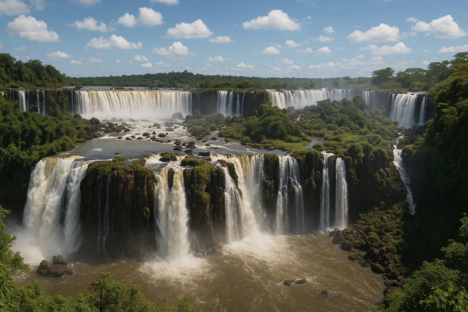 Iguazu Falls – Ohromující kaskádovité vodopády v Jižní Americe