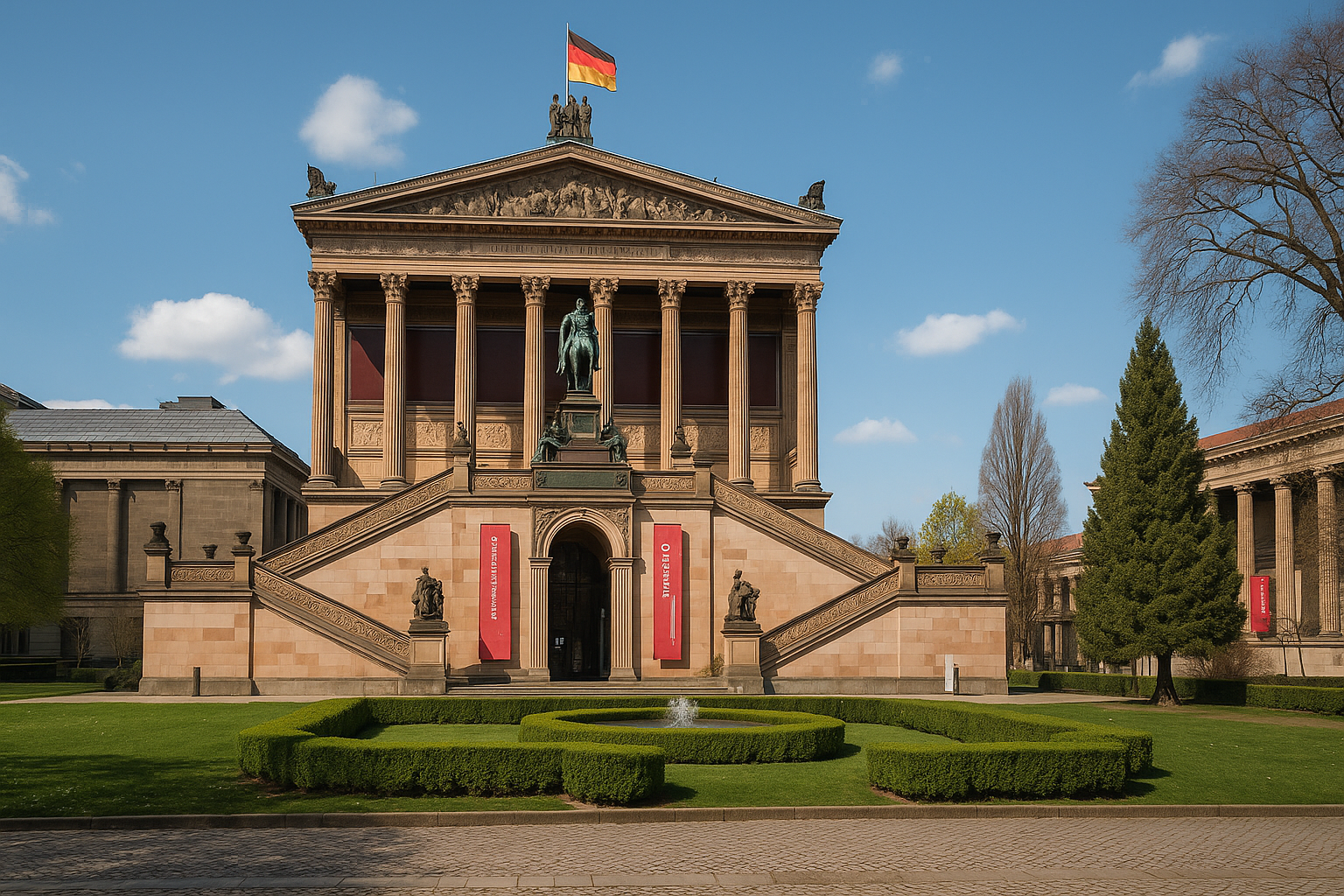 Nationalgalerie, Berlín, Německo Nationalgalerie, Berlín, Německo